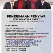 klik untuk memperbesar foto PENERIMAAN PENYIAR TVRI SUMATERA BARAT 2019